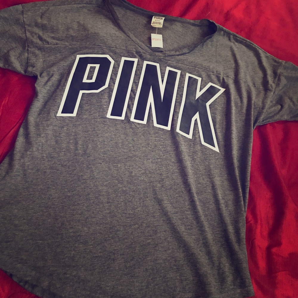 VS pink shirt